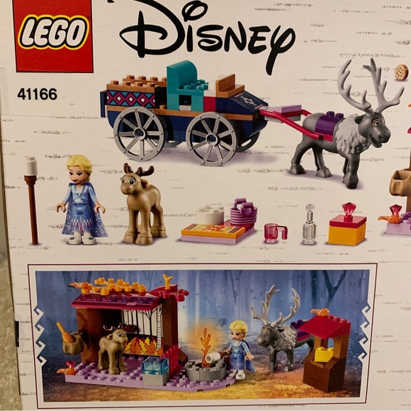 LEGO Disney Frozen II Elsa's Wagon Adventure 41166 Building Toy Set 116 Pcs NEW - Picture 11 of 13